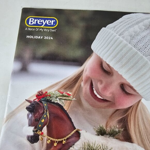 Breyer Holiday 2024 Catalog Magazine Model Horses Merchandise Scrapbooking - Picture 3 of 8